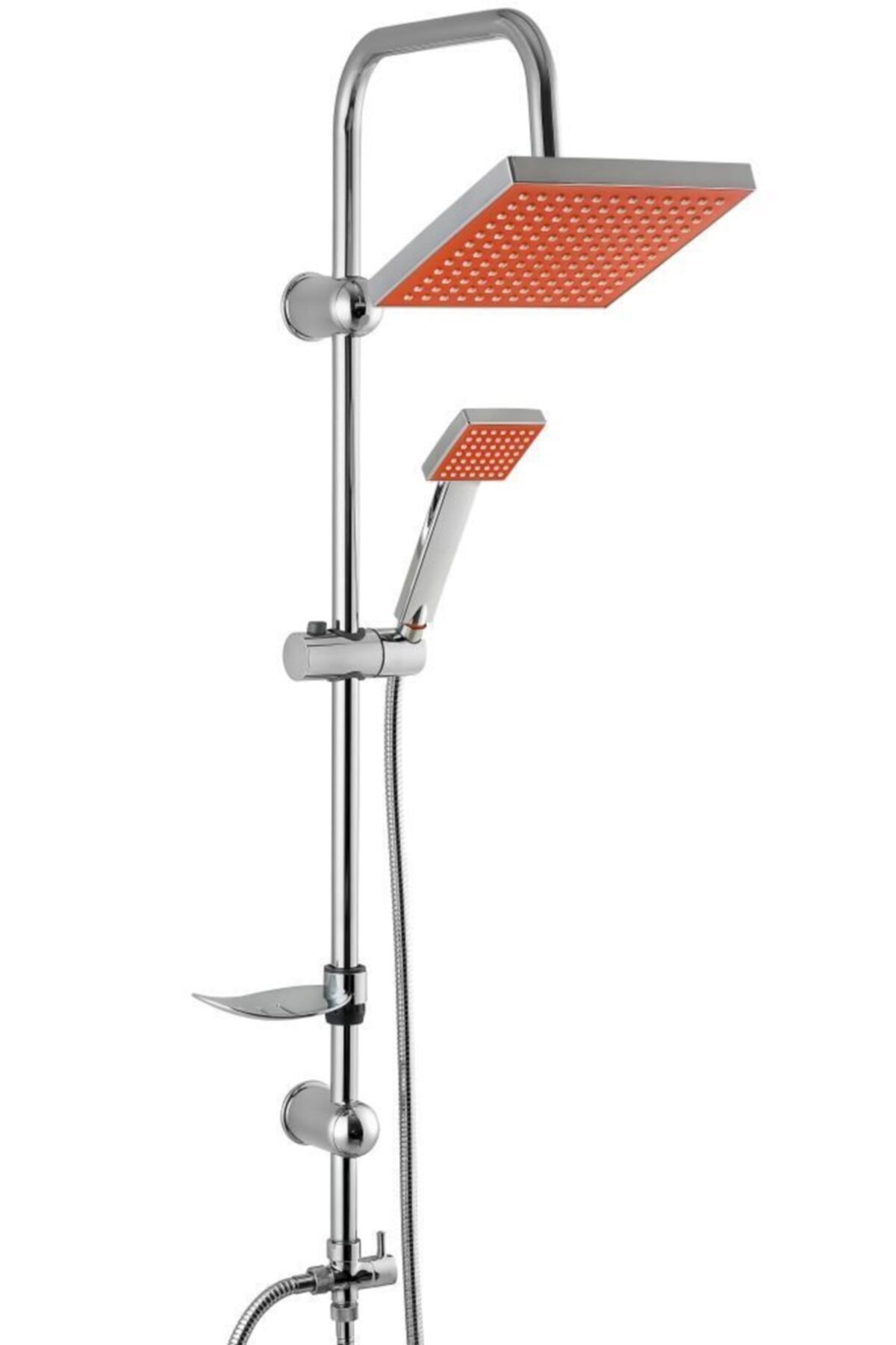 Sempre Orange Robot Yağmurlama Tepe Duş Seti