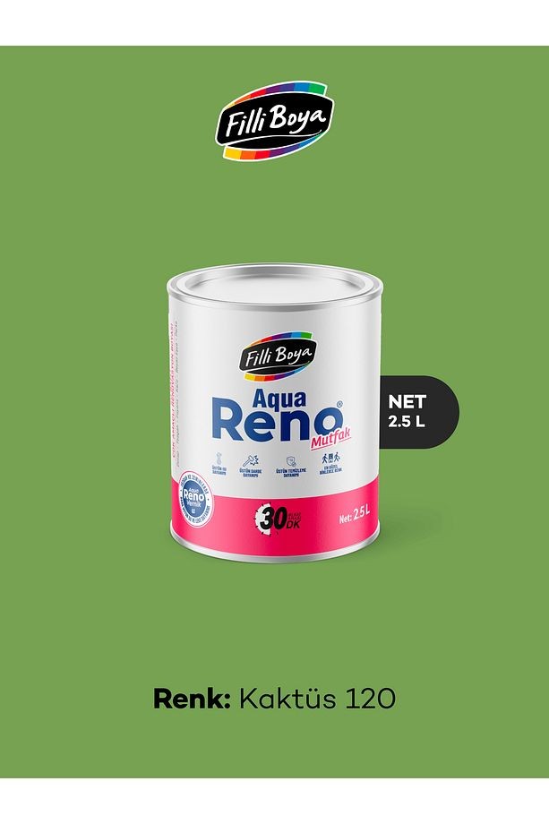 Aqua Reno Mutfak Yenileme Paketi Kaktüs 120