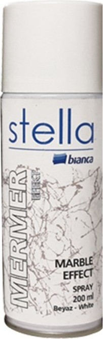 Stella Mermer Efekti Spreyi 200 ml Beyaz