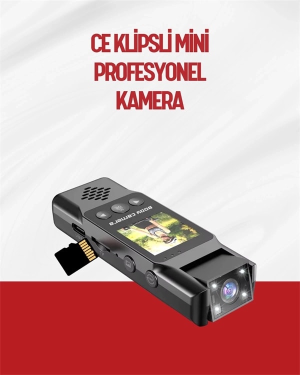 Hareket Algılayıcılı Taşınabilir Mini Kamera – 3mp Fotoğraf, Düşük Güç Tüketimi