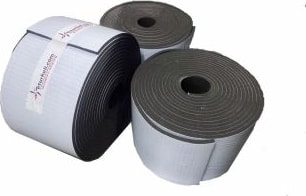 Kauçuk Bant Oto Ses Yalıtımı 6mm Kendinden Yapışkanlı 20 cm x 10 Metre