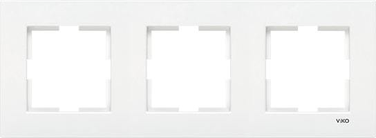 Karre Beyaz Üçlü Çerçeve