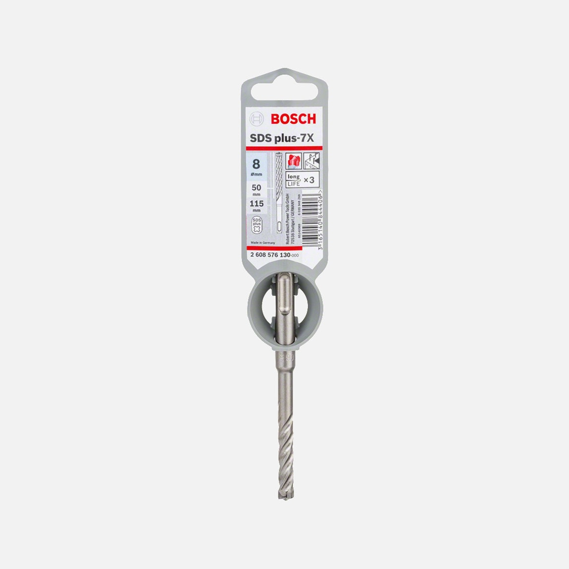 BOSCH Sds-Plus-7x 8X115 mm