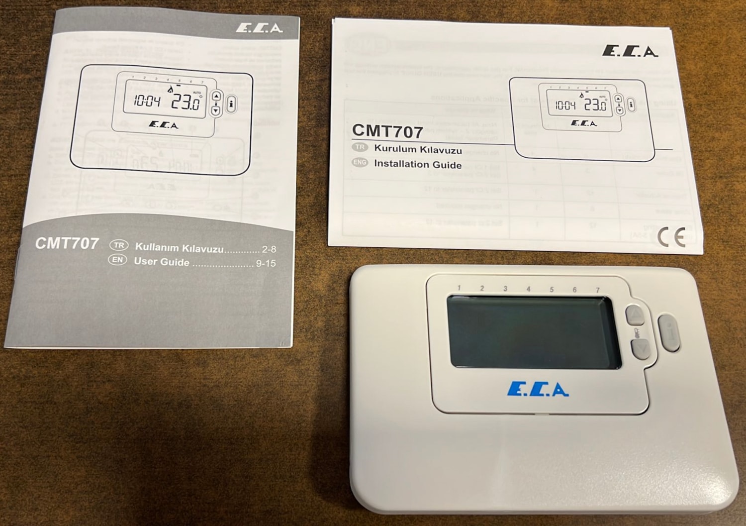 Honeywell Cmt 707A1055 Kablolu Programlanabilir Oda Termostatı