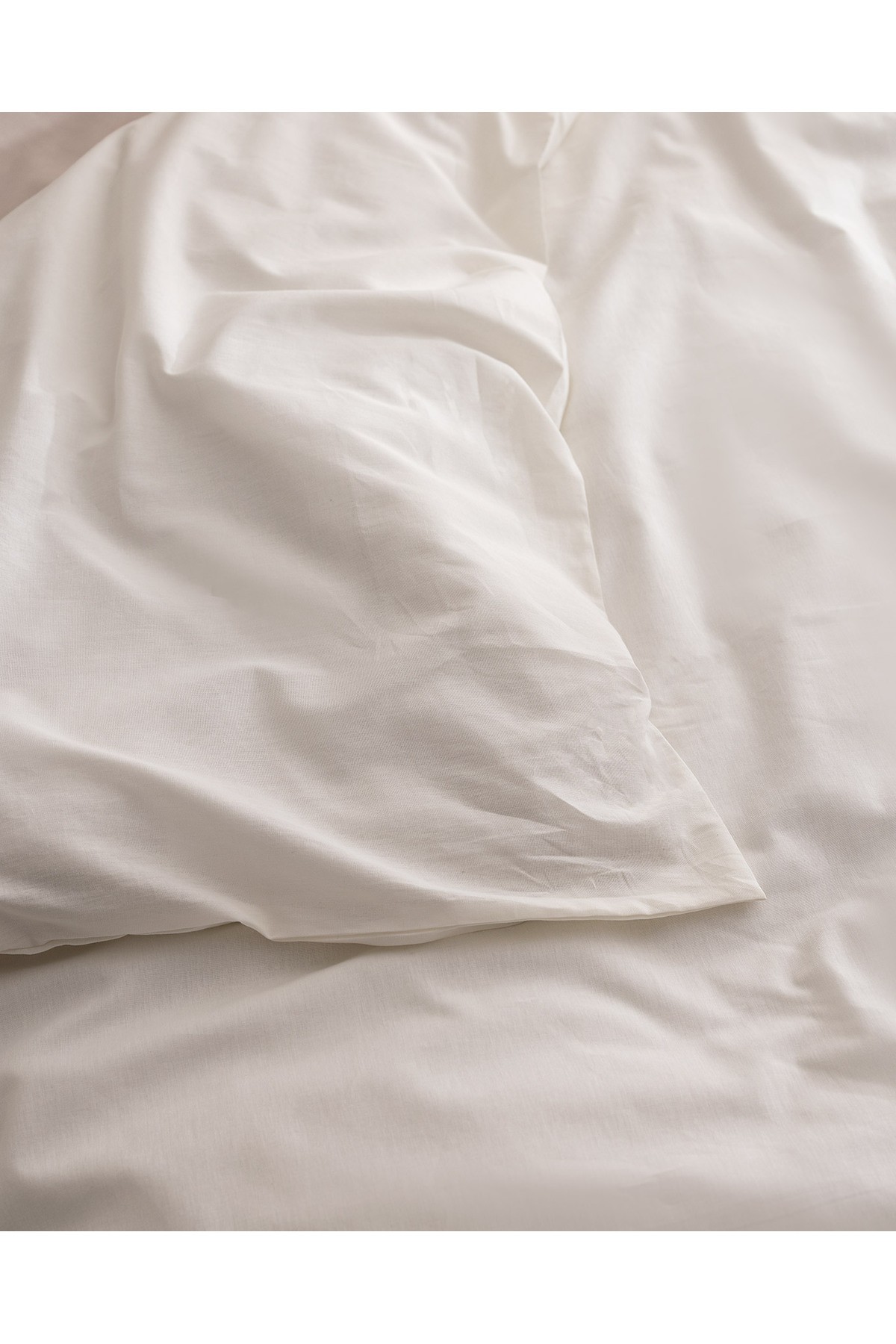 Manon King Size Ranforce Düz Nevresim