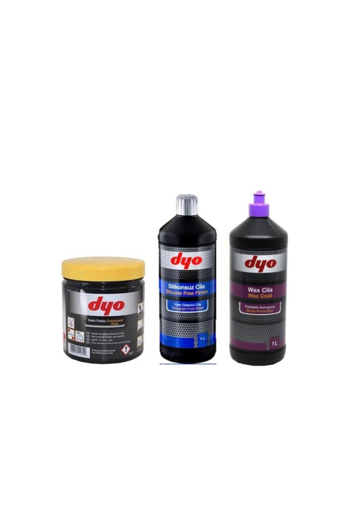 Kalın Pasta 1 lt + Hare Giderici 1 lt + Wax 1 lt Set
