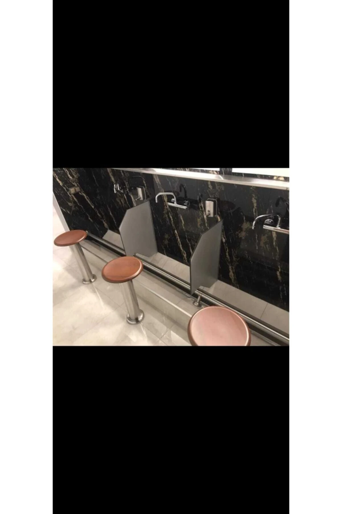 Paslanmaz Abdest Taburesi Şadırvan Oturağı Verzel Tabure