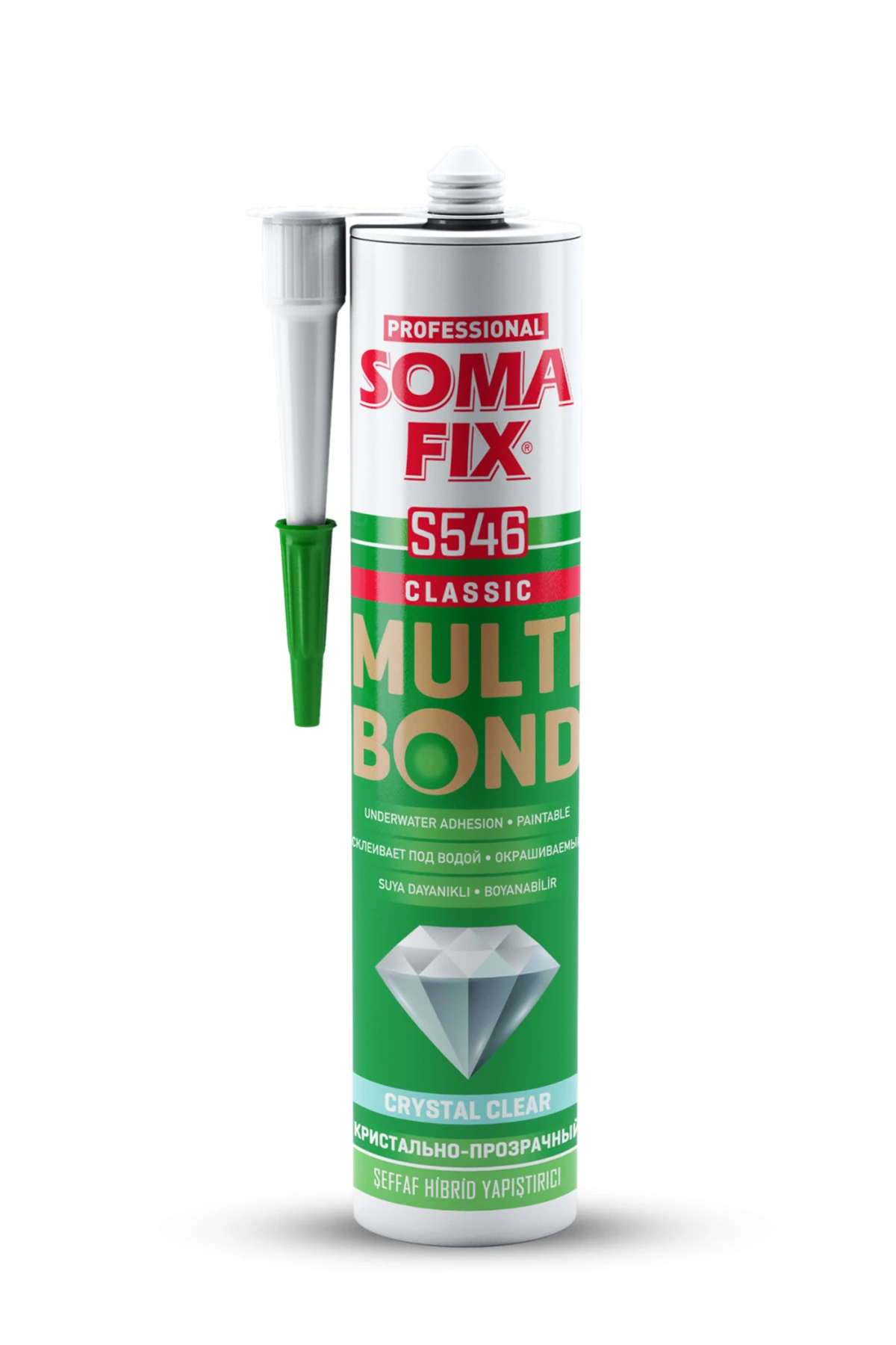 MULTİBOND HİBRİD YAPIŞTIRICI ŞEFFAF -S546