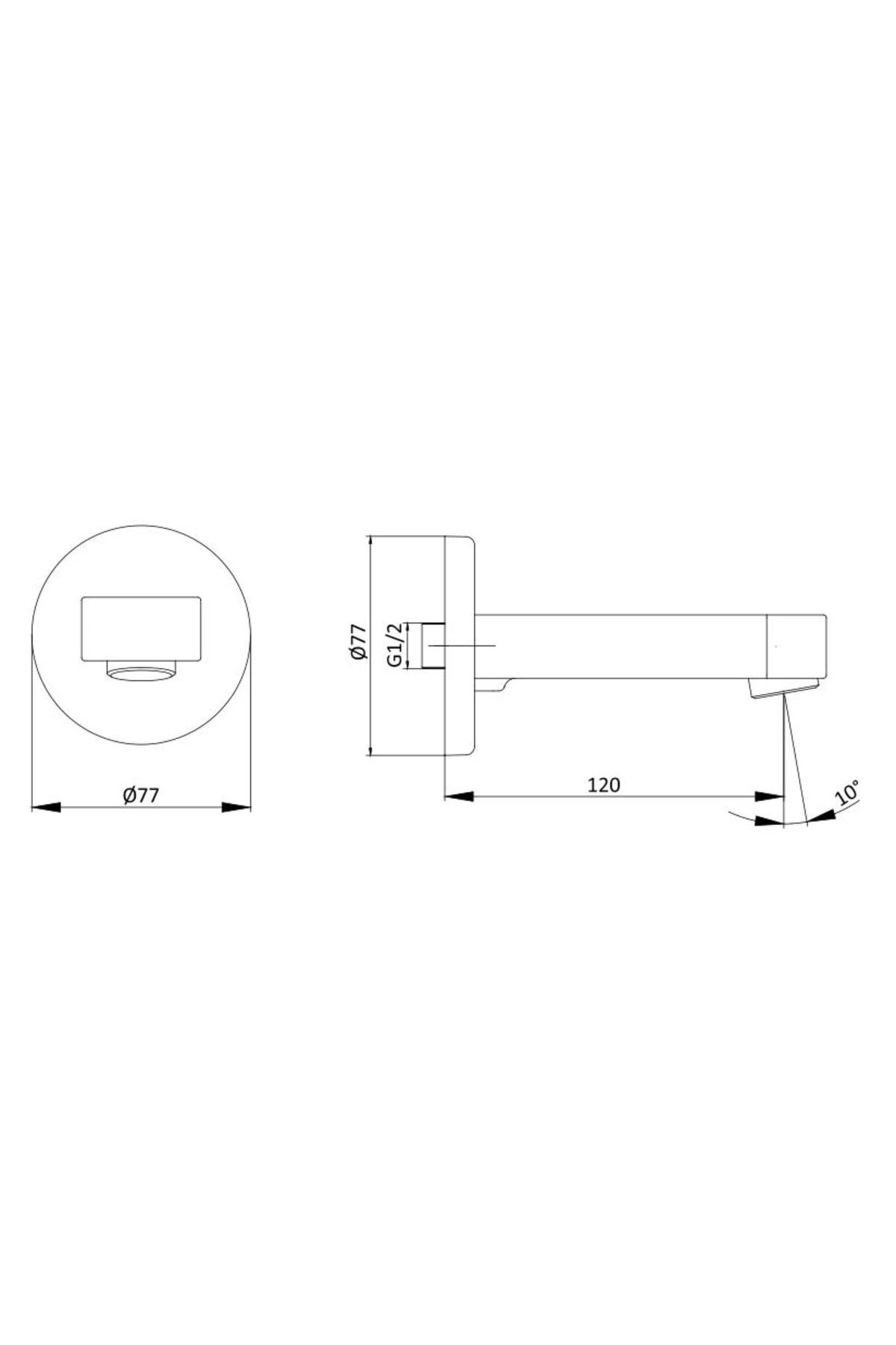 Nita Ankastre Banyo Bataryası Çıkış Ucu Gaga 102159208-Y