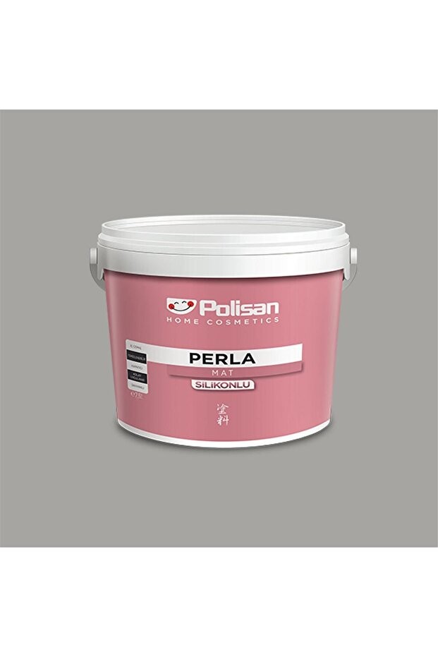 4484 - Karizmatik Gri - Ci-7623 2,5 Litre Perla Mat Silikonlu Iç Cephe Boyası (28800011000)