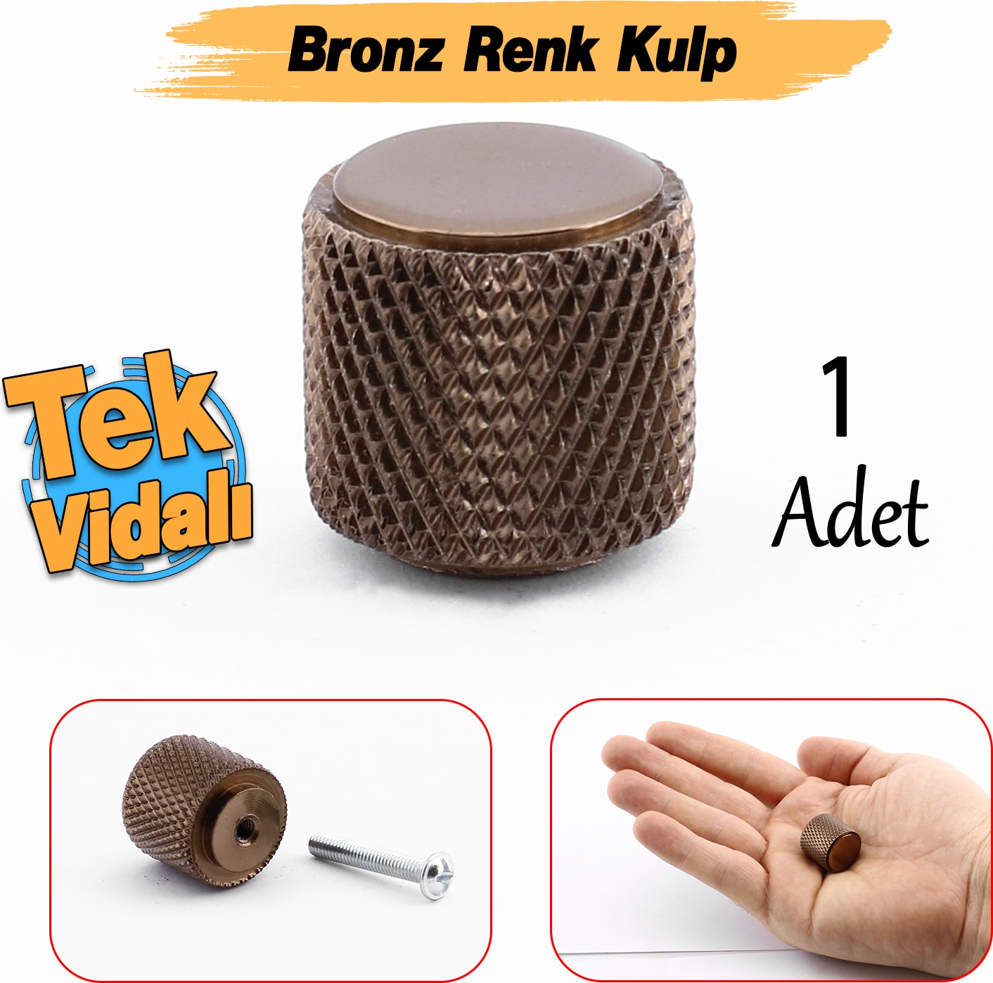 Tek Vidalı Çizgili Lüks Bronz Düğme Metal Kulp Çekmece Mobilya Mutfak Dolabı Dolap Kulbu Kulpları