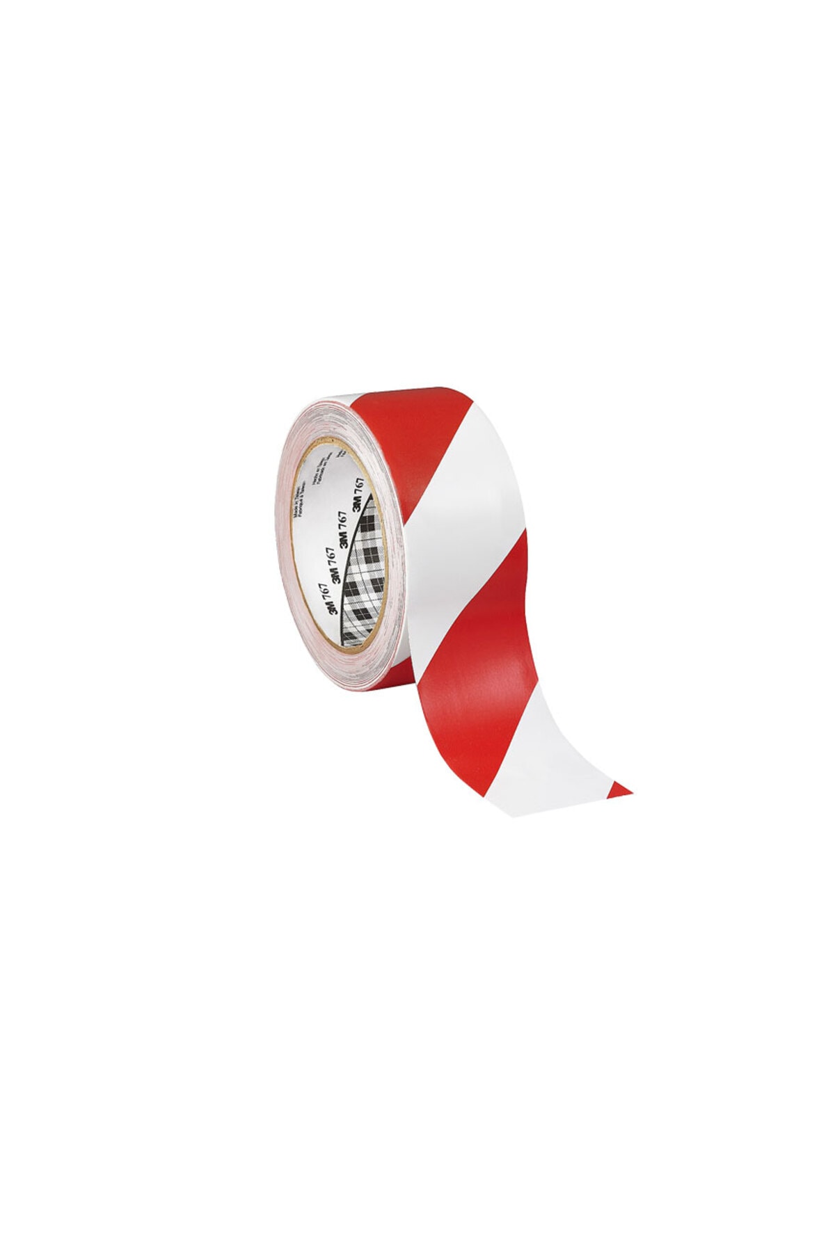 3M Yer Işaretleme Bandı Kırmızı-beyaz 767 50mmx3t