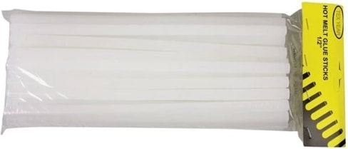 Şeffaf Sıcak Silikon Çubuğu Mum Silikon Kalın 1 kg 30 cm