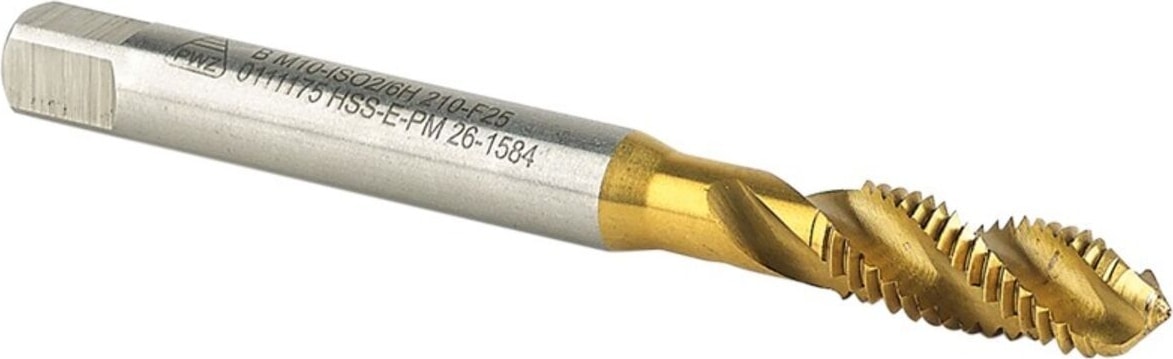 M18 x 2,5 Hss Titanyum Helis Makina Kılavuzu Dın 371/C - 376 35 Derece
