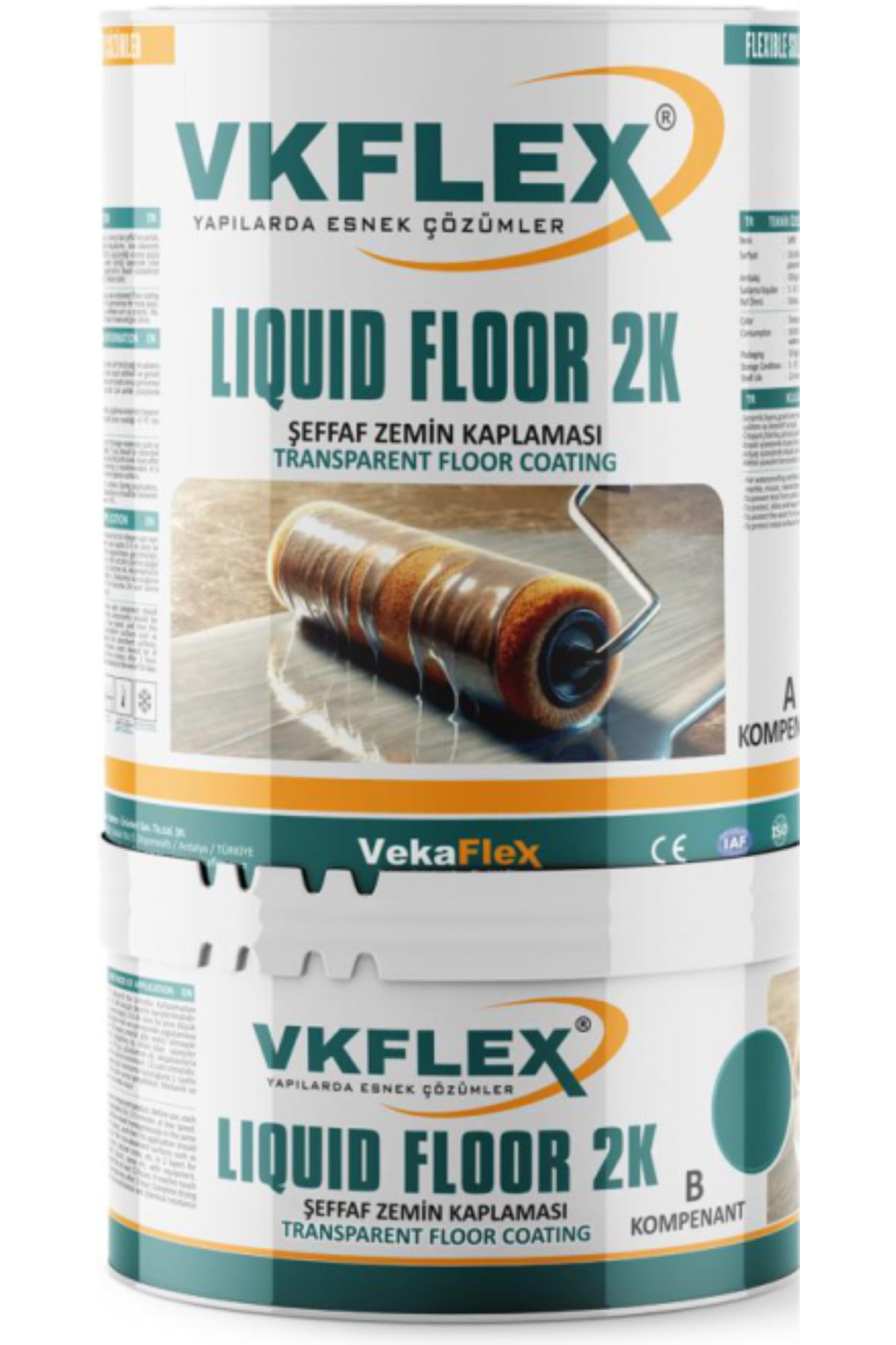 LIQUID FLOOR 2K ŞEFFAF SIVI CAM
