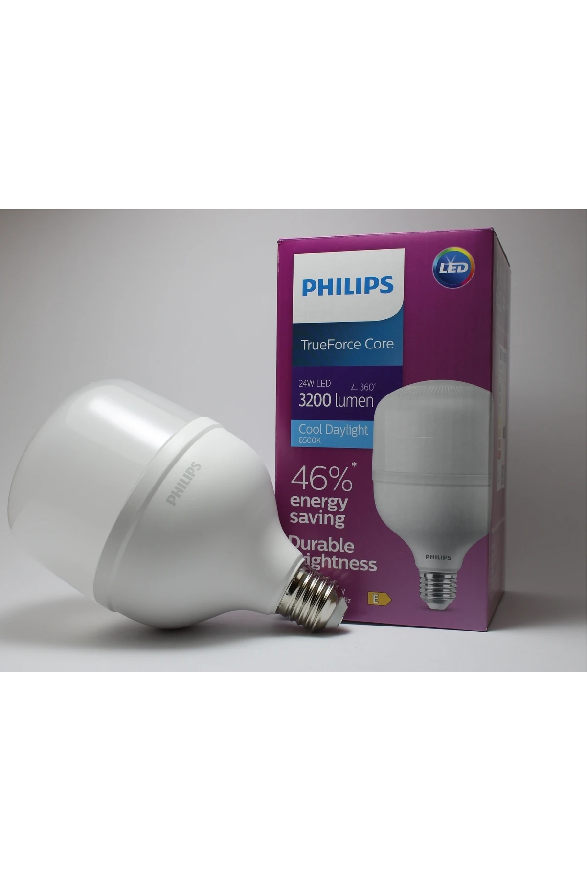 24w Tforce Büyük Boy Yüksek Işıklı Beyaz Renk Torch Ampül 6500k