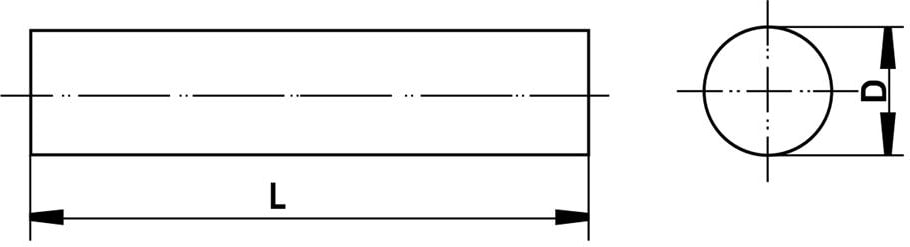 5X100MM Pld C265 Karbür Sert Metal K10 Pantograf Kalemi