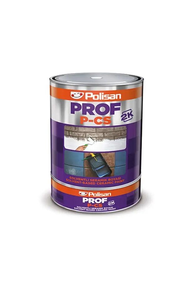 POLİSAN PROF SERAMİK BOYASI 3KG BEYAZ/SİYAH/ANTRASİT