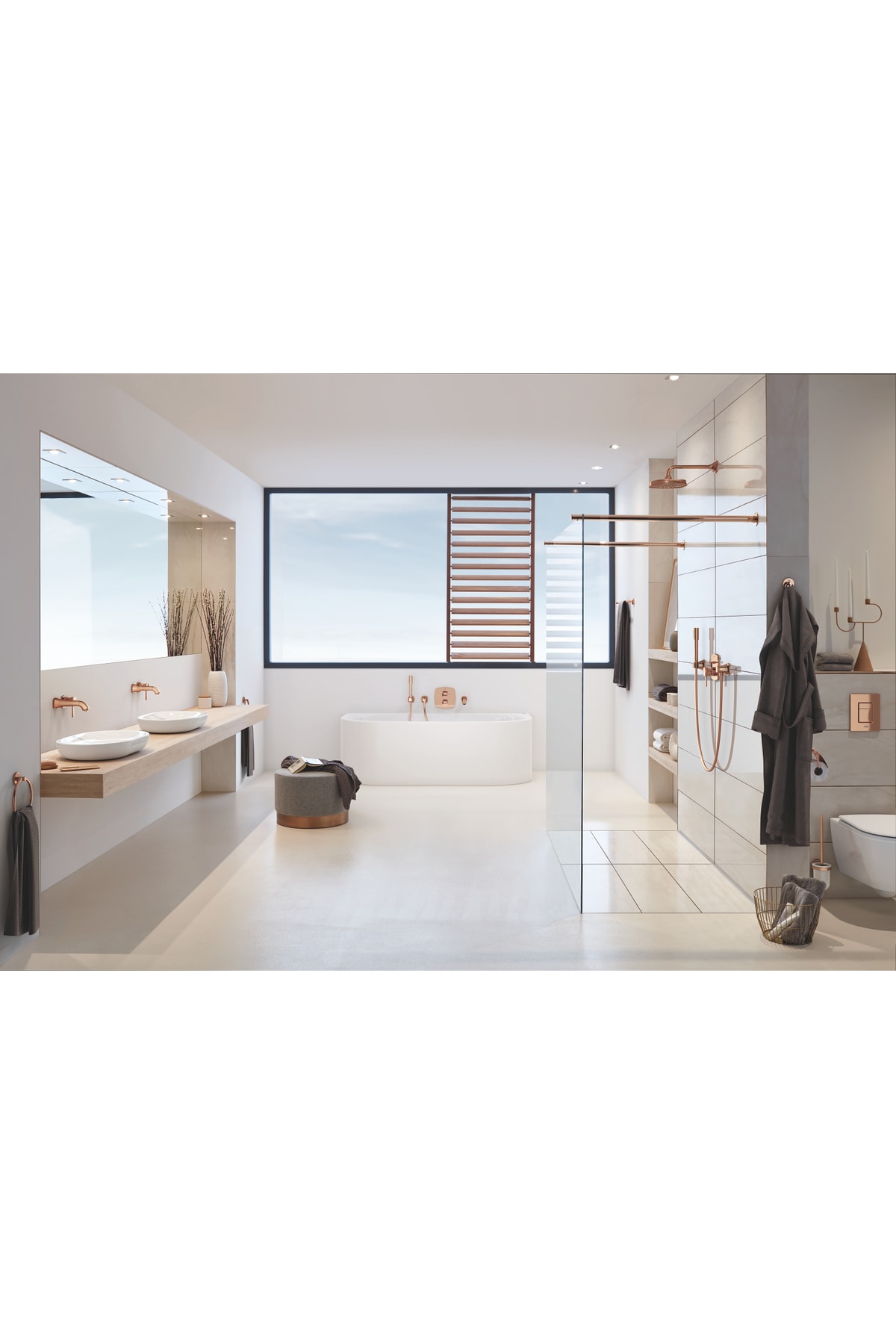 Gömme Rezervuar Kumanda Paneli ABS Warm Sunset - 38732DA0