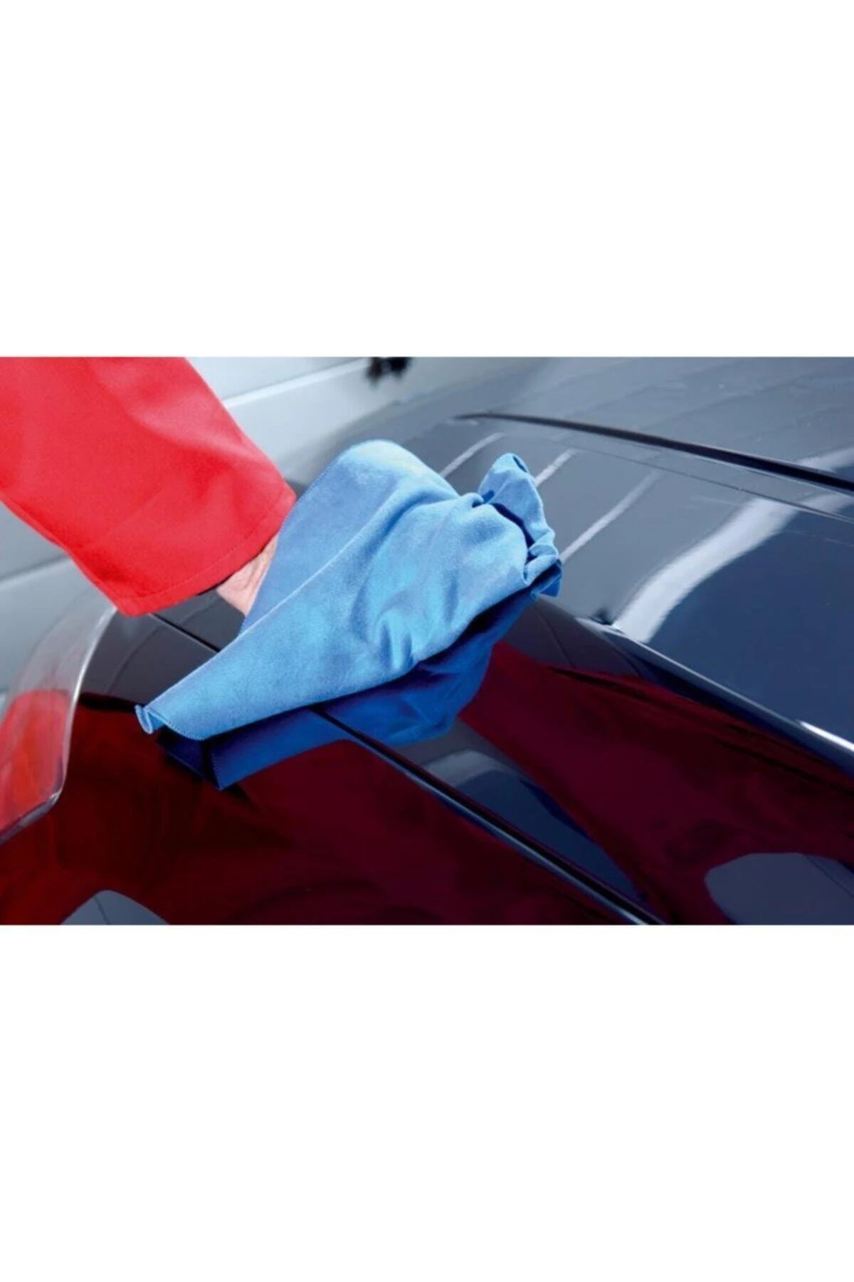 Mavi Sentetik Güderi Bez 5 Adet  40*40