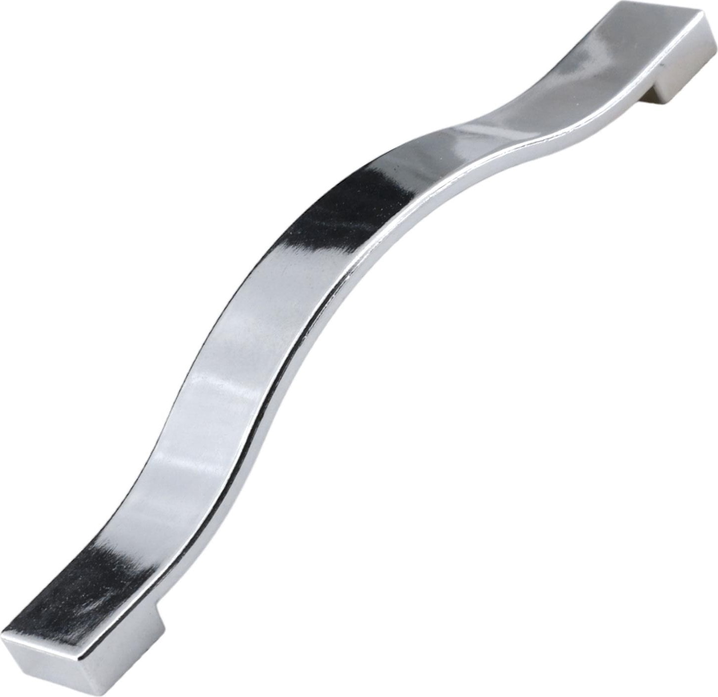Akasya Düz Mobilya Mutfak Dolabı Çekmece Dolap Kapak Kulpu Kulbu Krom 128 mm Metal Kulp