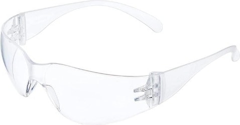 Virtua 71500-00001 Çizilmeye Dayanıklı, Şeffaf Koruyucu Gözlük