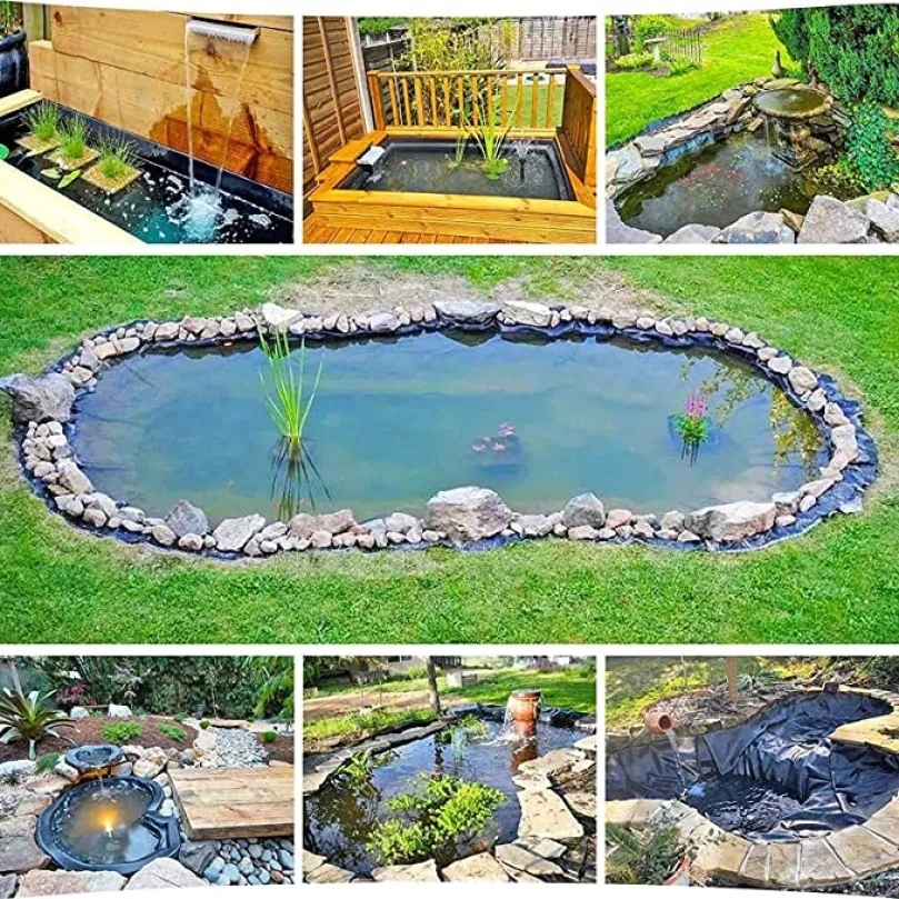 Süs Havuzları ve Tarımsal Sulama Havuzları Için Hazır Epdm Membran Panel