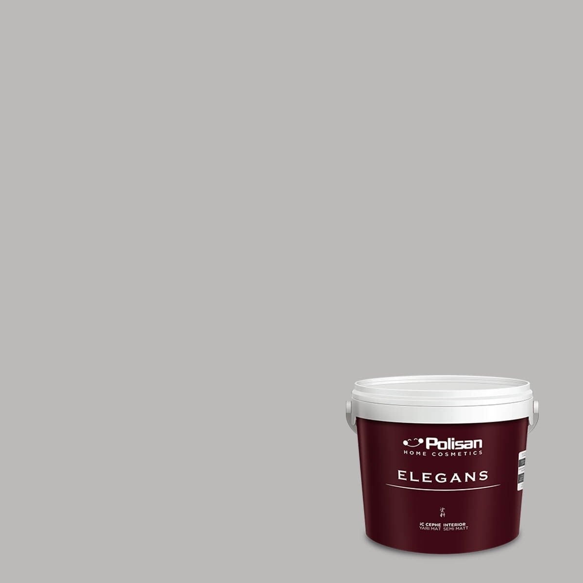 POLİSAN Elegans Yarı Mat Gizemli Gri - 7,5 L
