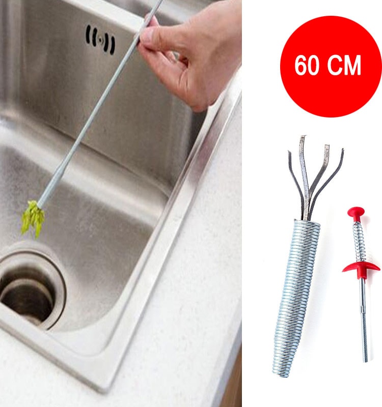 3 Adet Tarzı Boru Tıkanıklığı Temizleyici Yılan 60CM Su Lavabo Mutfak Banyo Gider Saç Gider Tuvalet Temizleyici Boru Banyo Mutfak Temiz (Yurt Dışından)
