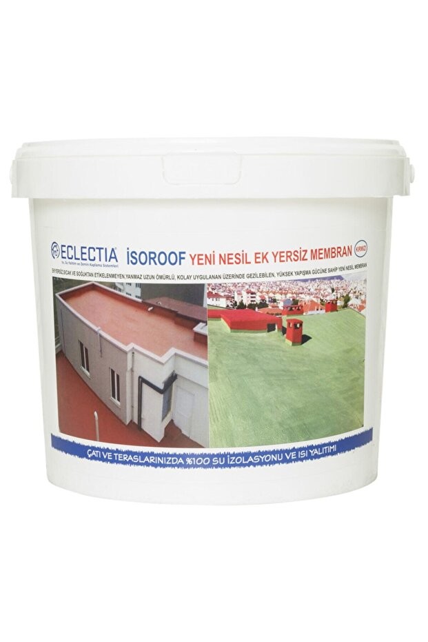 Yeşil Isoroof Yeni Nesil Ek Yersiz Mebran 18 kg