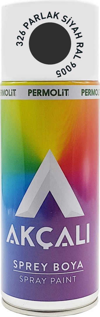 Sprey Boya 400 ml Parlak Siyah Ral 9005