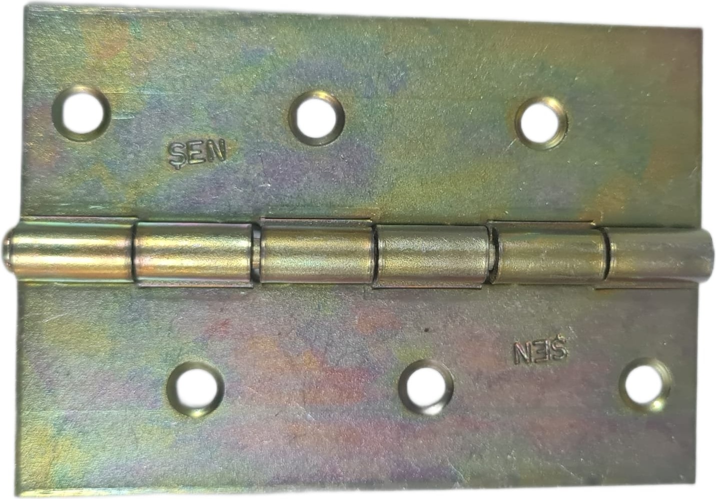 Yaprak Menteşe Çinko 8cm Sarı Renk 1,5X55X80 mm 10 Adet