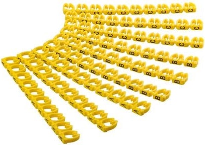 Kablo Etiketi Abc 250 Adet