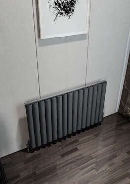 Birgi Yatay Alüminyum Radyatör 1045X600 Pütürlü Antrasit (7946)