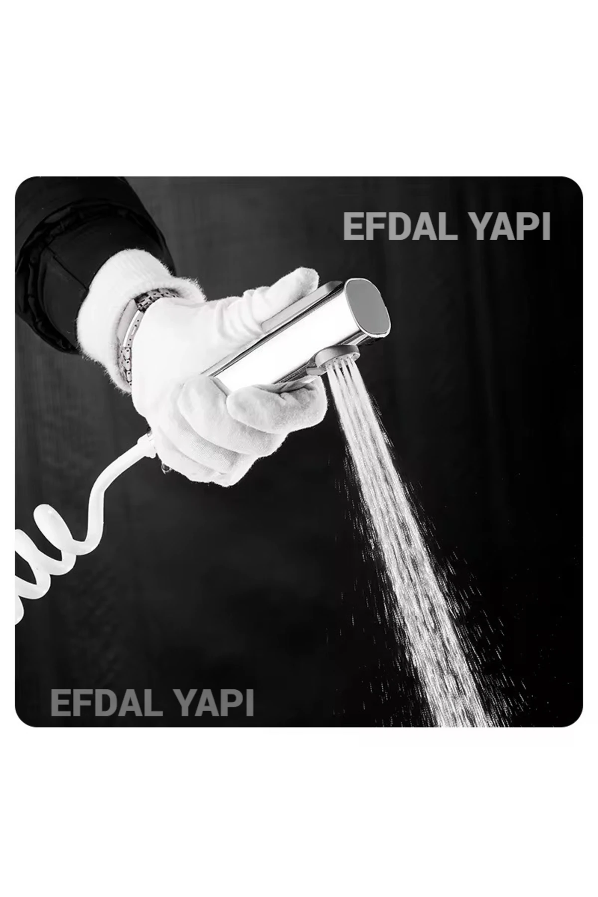 PİYANO DUŞ SETİ KROM 5 FONKSİYONLU  2 YIL GARANTİLİ