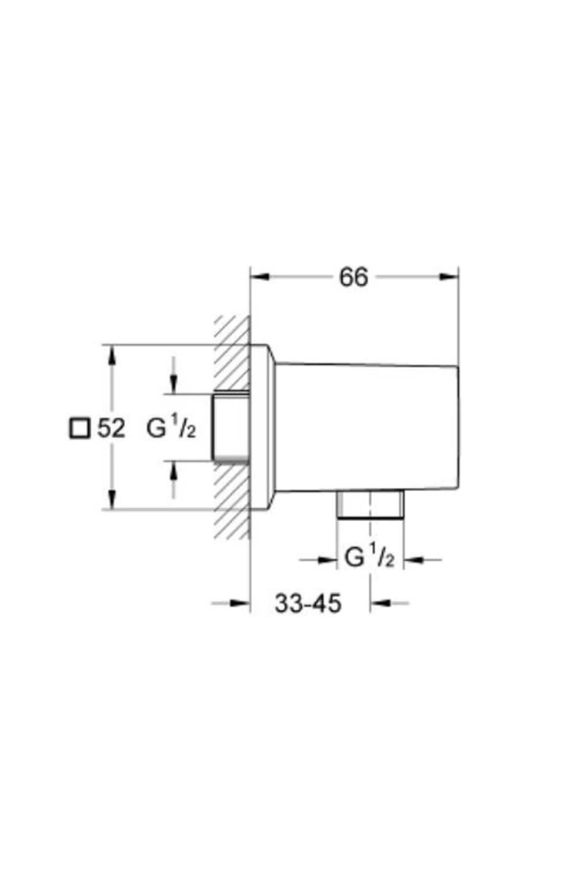 Allure Brilliant Duş Çıkış Dirseği - 26850000
