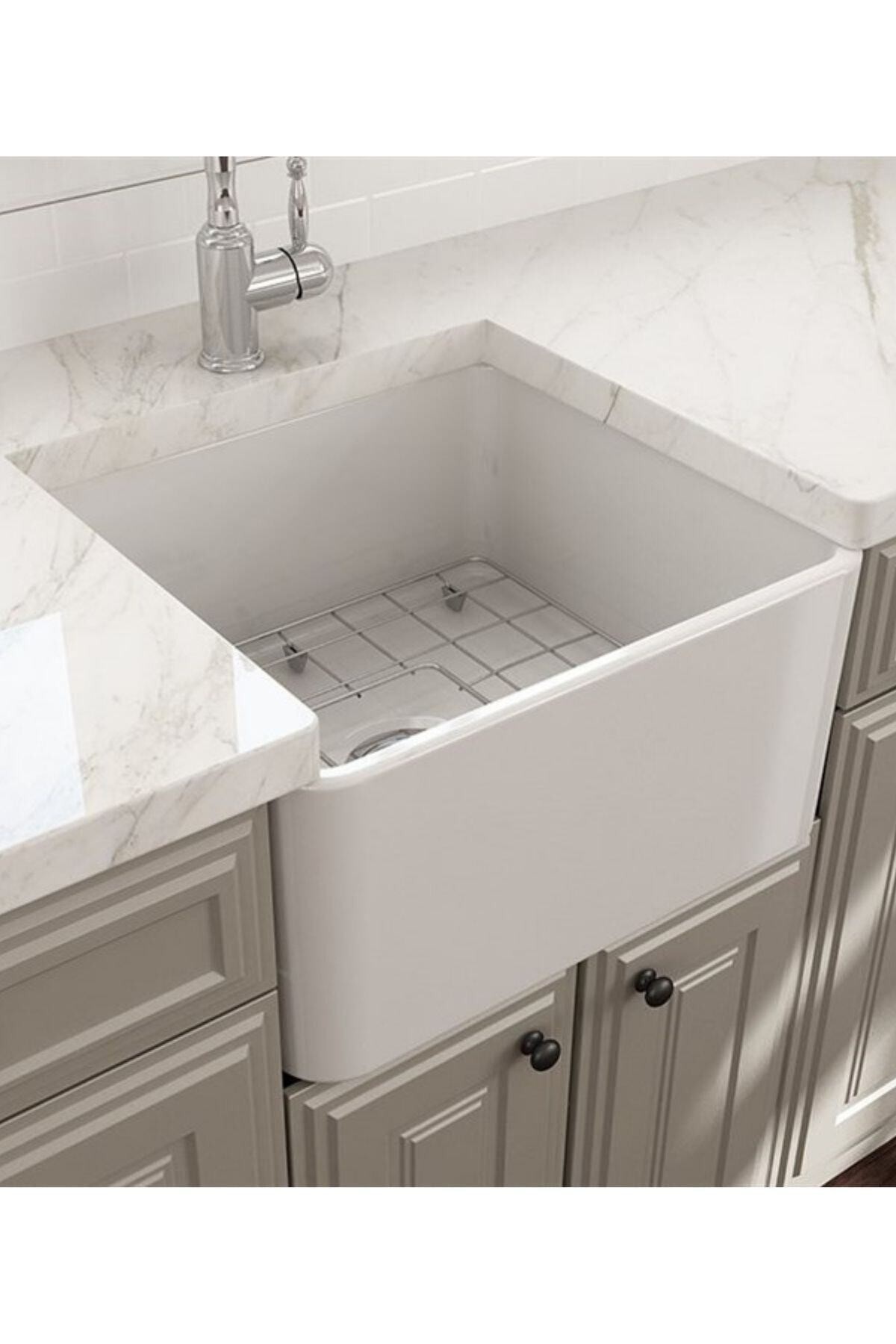 Lavello Mutfak Evyesi 50 Cm Parlak Beyaz 1136-001-0120-03