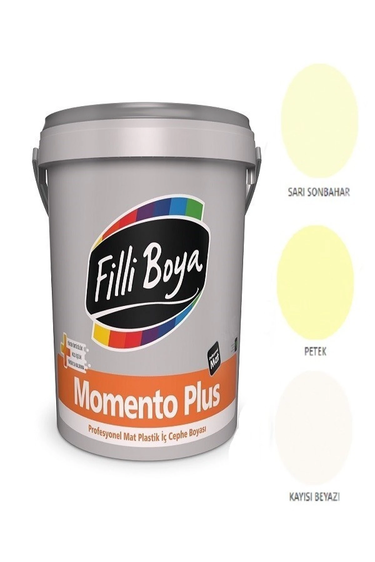 Filli Momento Plus Profesyonel Mat Plastik Iç Cephe Boyası 2.5lt (kayısı Beyazı)