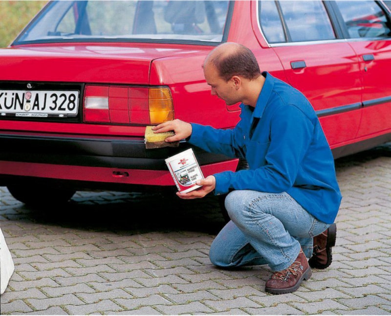 Dış Plastik Ve Tampon Parlatıcı Bakım Mumu 1Lt