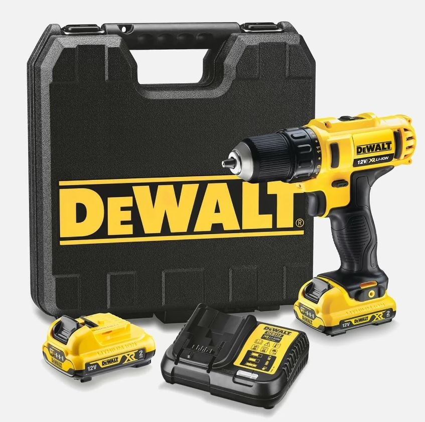 DEWALT DCD710D2 Şarjlı Darbesiz Matkap-Vidalama 12 Volt-2,0 Amper