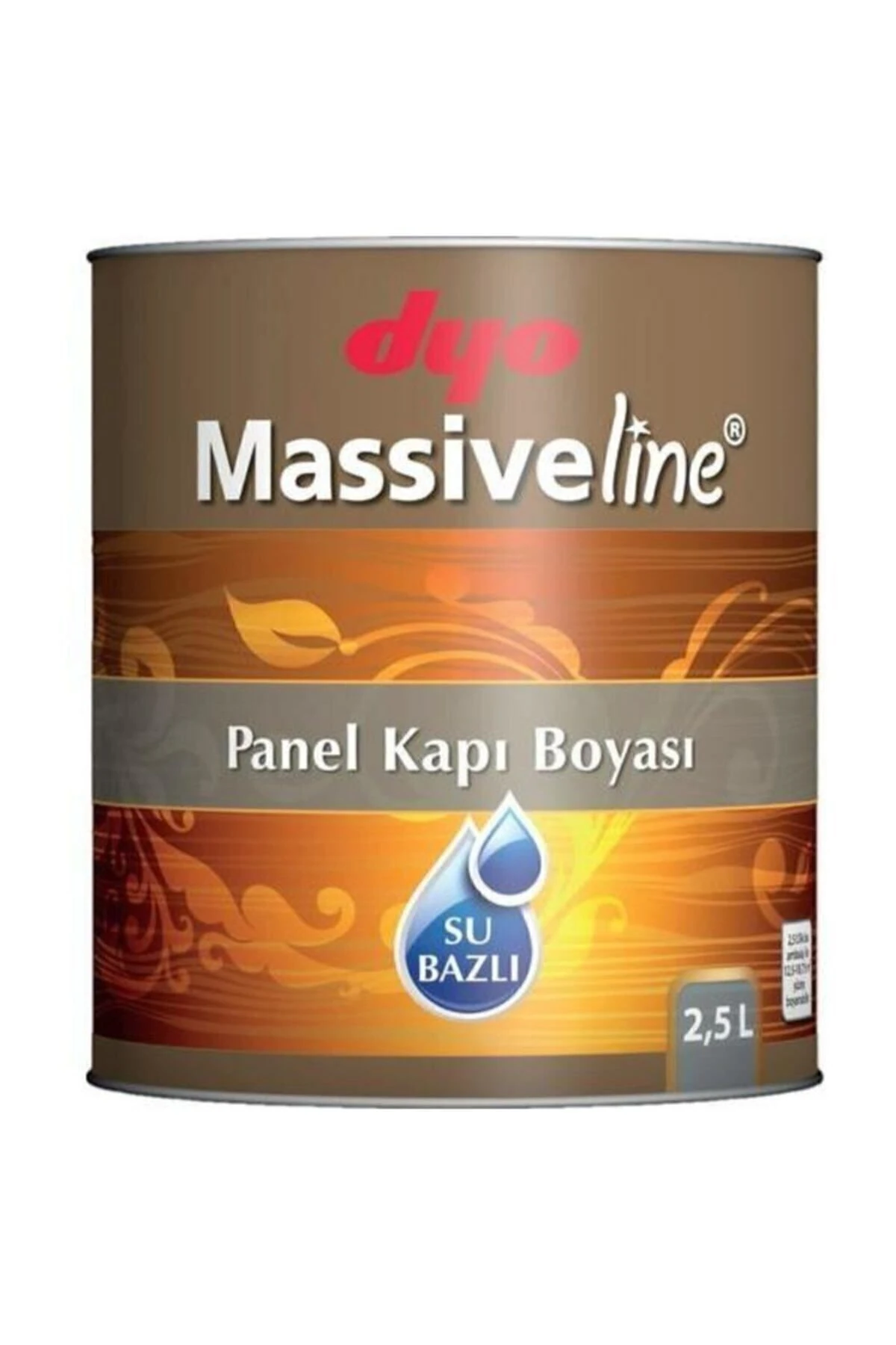 Massiveline Su Bazlı Panel Kapı Boyası Beyaz 2.5 Lt