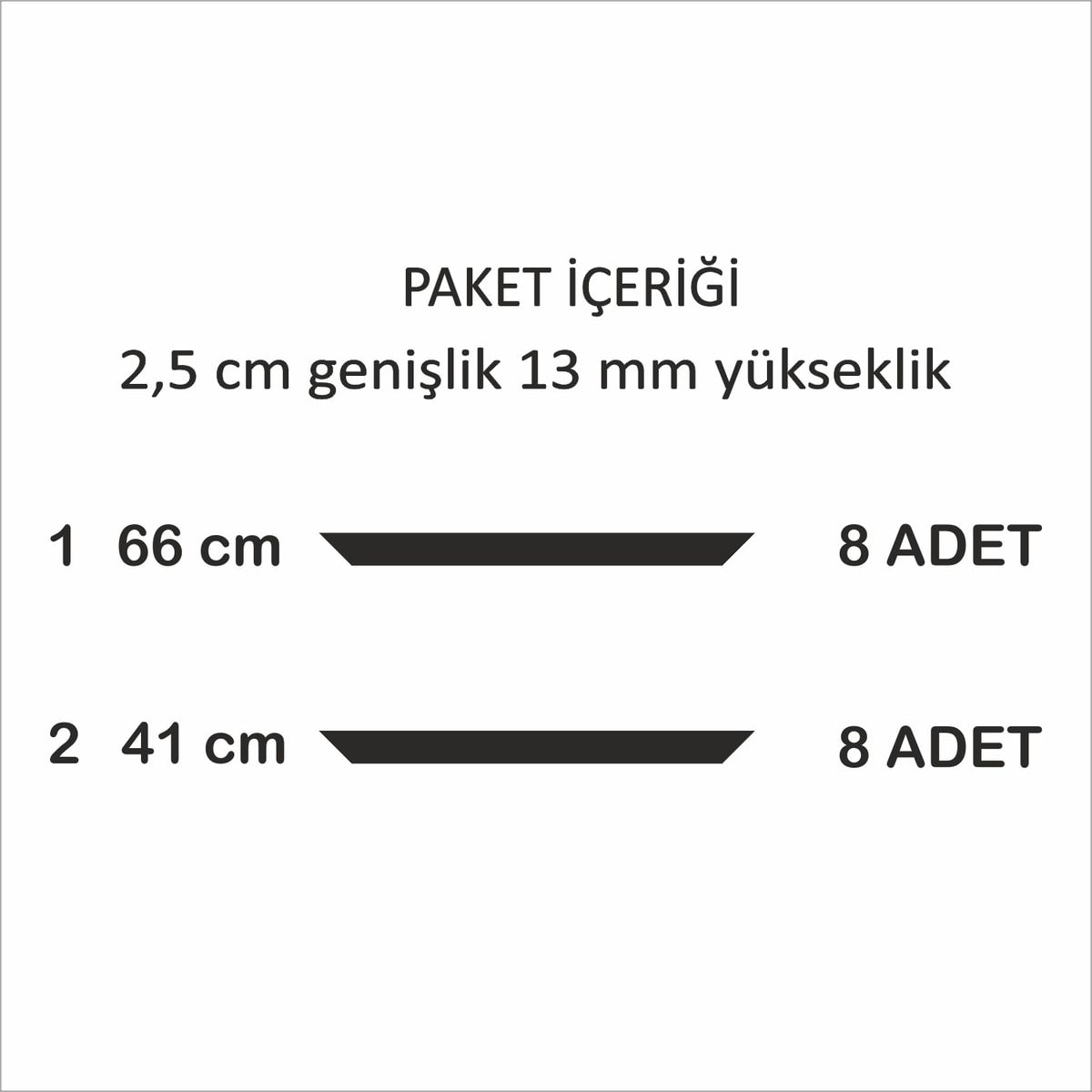 Dekoratif Boyanabilir Montaja Hazır Duvar Çıtası,önceden Kesilmiş Astarlı Kendin Yap Kit (P31)
