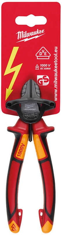 Ağır Hizmet Tipi VDE Elektrikçi İzoleli Yan Keski 160mm - T4932464567