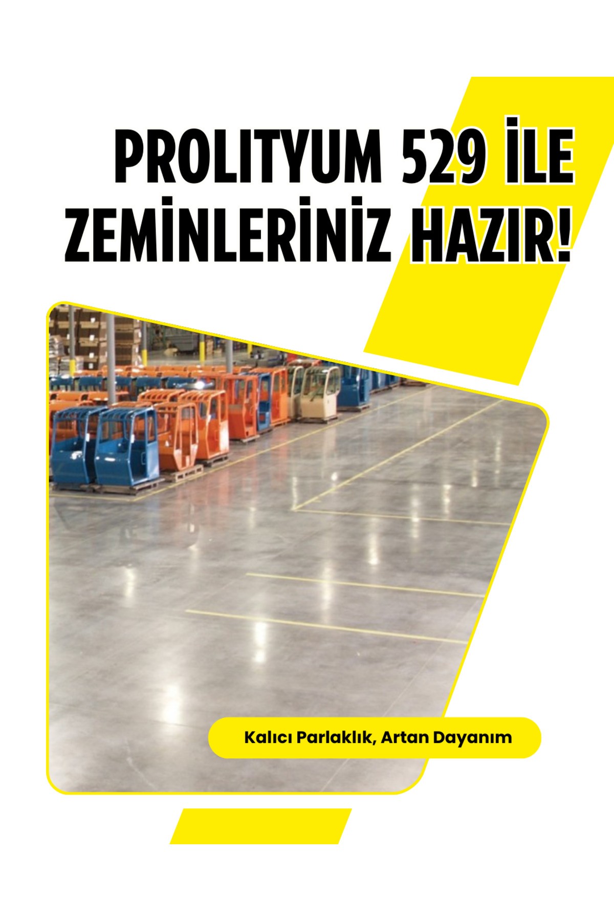 Prolıtyum 529 Lityum Bazlı Sıvı Sertleştirici – Tozumaz, Parlak Zeminler Için