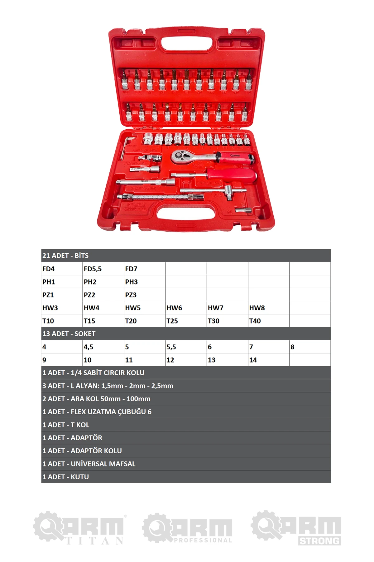 1/4 46 PARÇA LOKMA SETİ