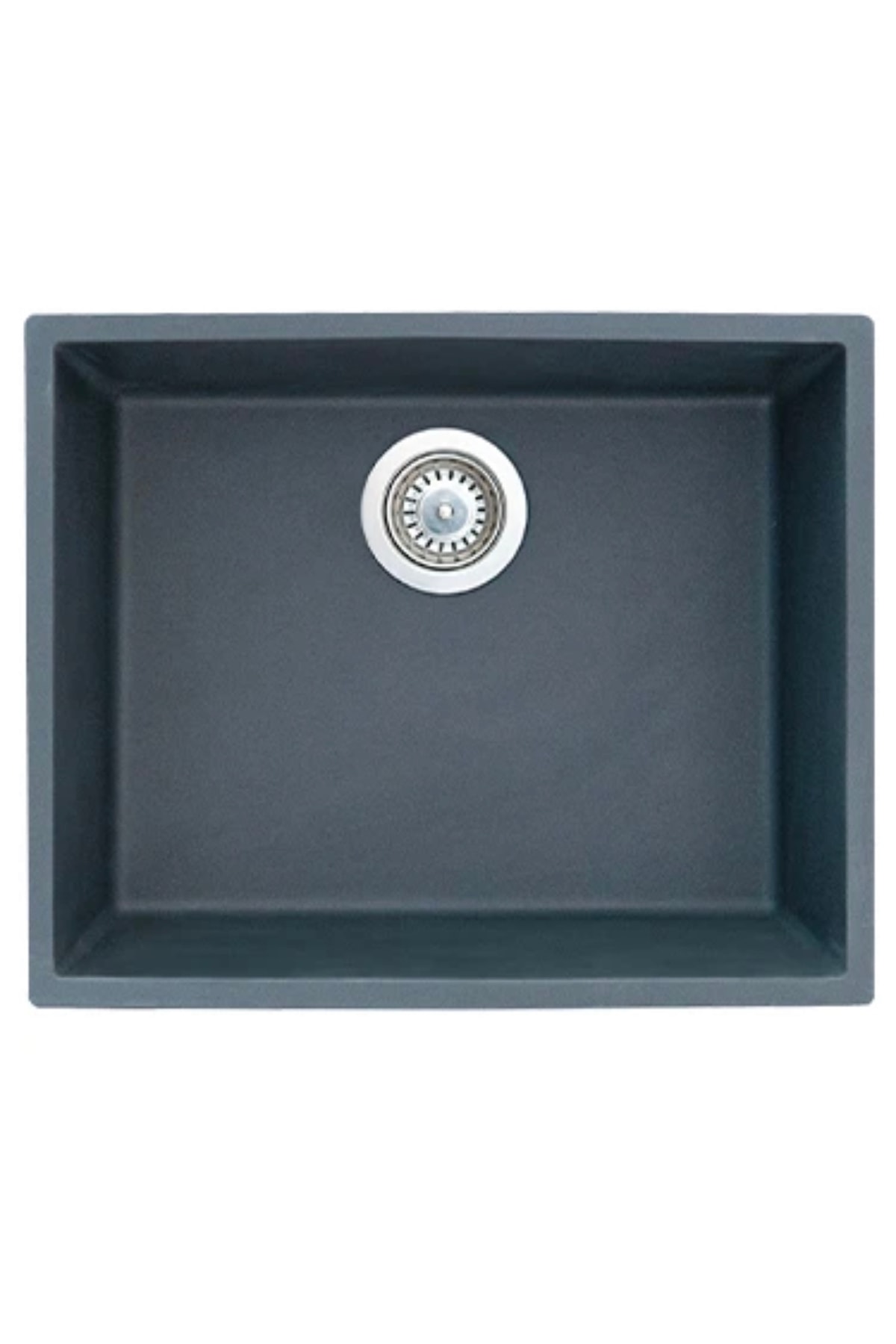 Mutfak Evyesi Granit Antrasit 44x54 Cm