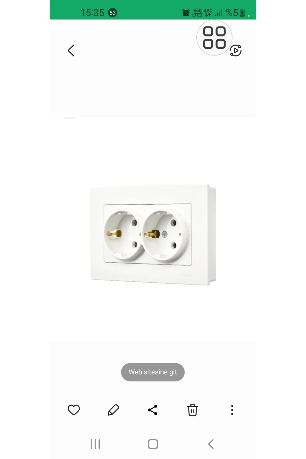 2'li priz sıva altı