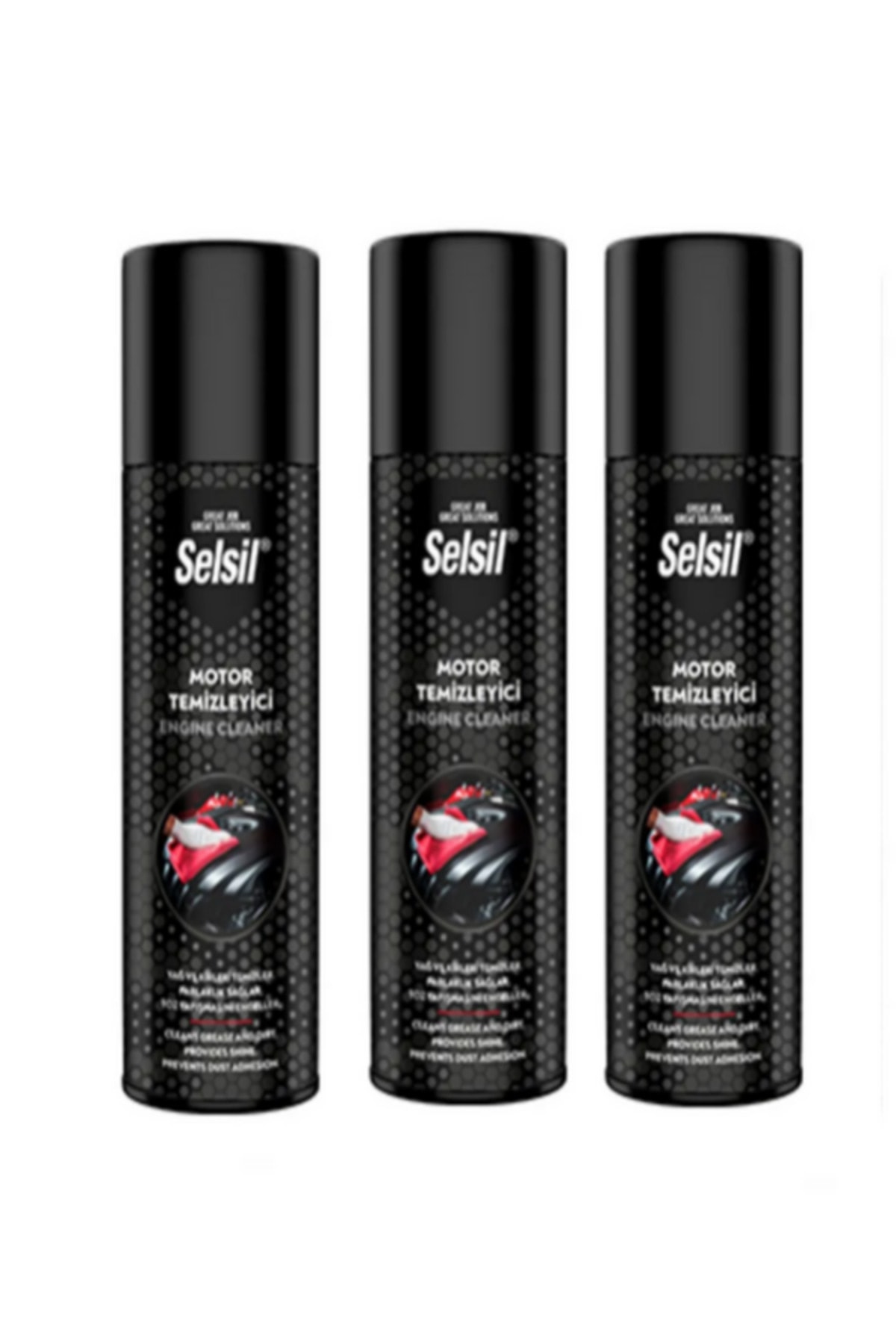 Bakım Seti-Motor Temizleme Spreyi 3X 200 ML