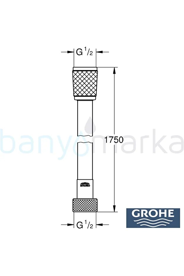 Relexaflex Duş Hortumu, 175 cm - 28154002