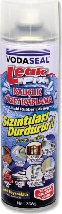 Leakfix Sprey Kauçuk Kaplama Şeffaf 396GR